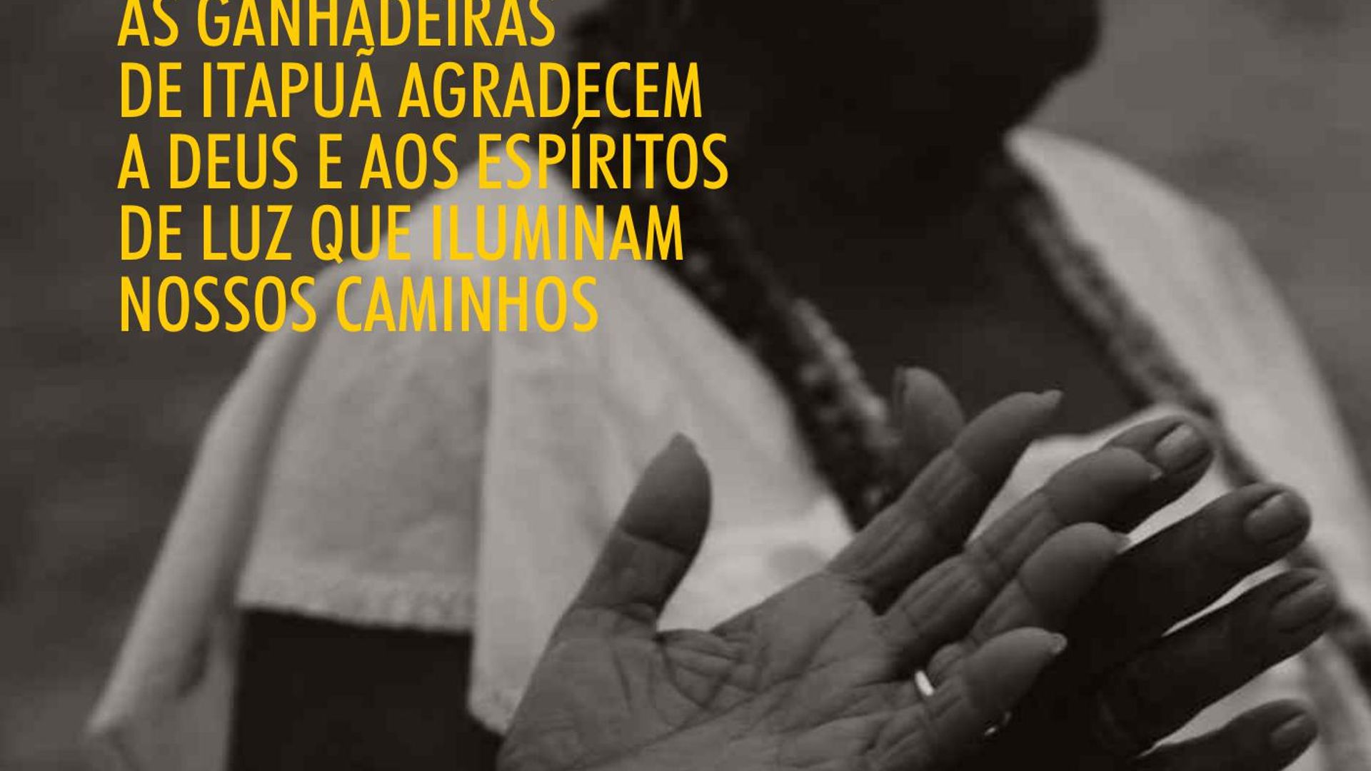 Destaques do encarte do CD "Ganhadeiras de Itapuã" (Coaxo de Sapo, 2014)