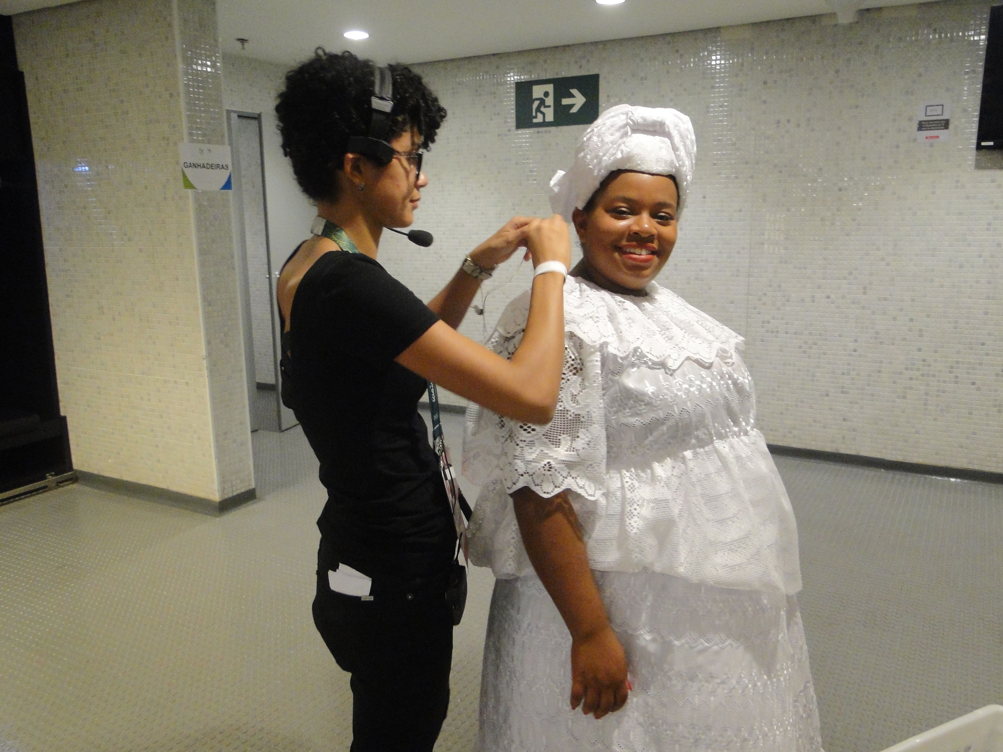 Bastidores da abertura das Olímpiadas 2016 (Rio de Janeiro)