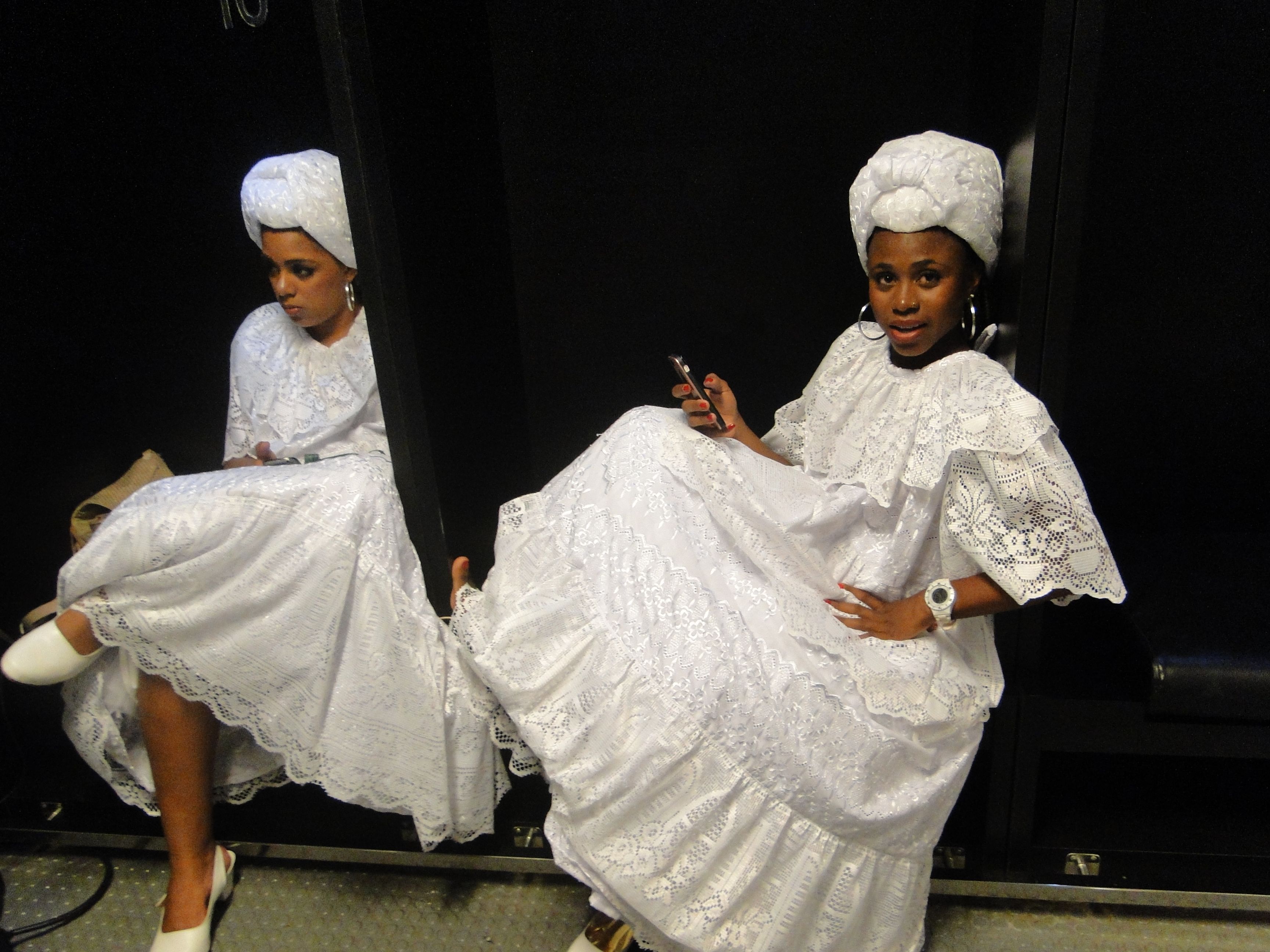 Bastidores da abertura das Olímpiadas 2016 (Rio de Janeiro)