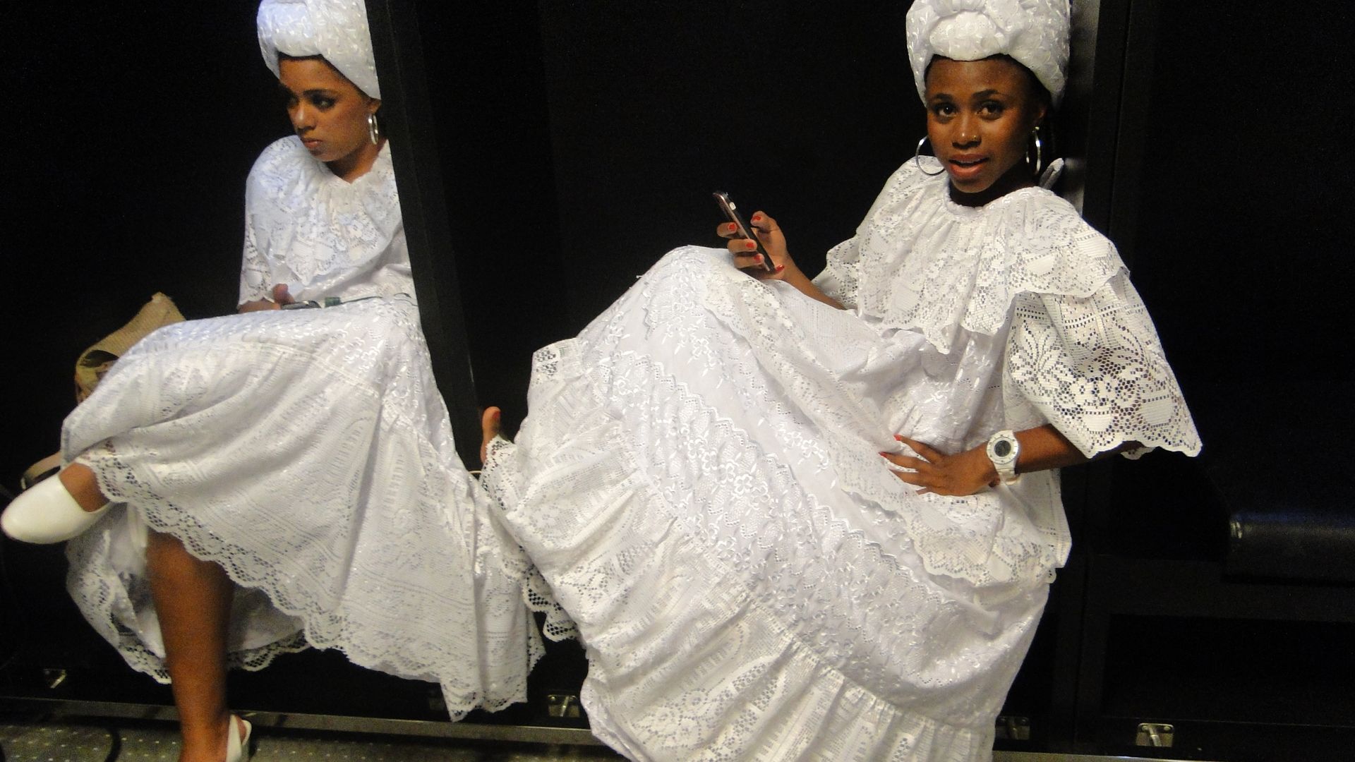 Bastidores da abertura das Olímpiadas 2016 (Rio de Janeiro)