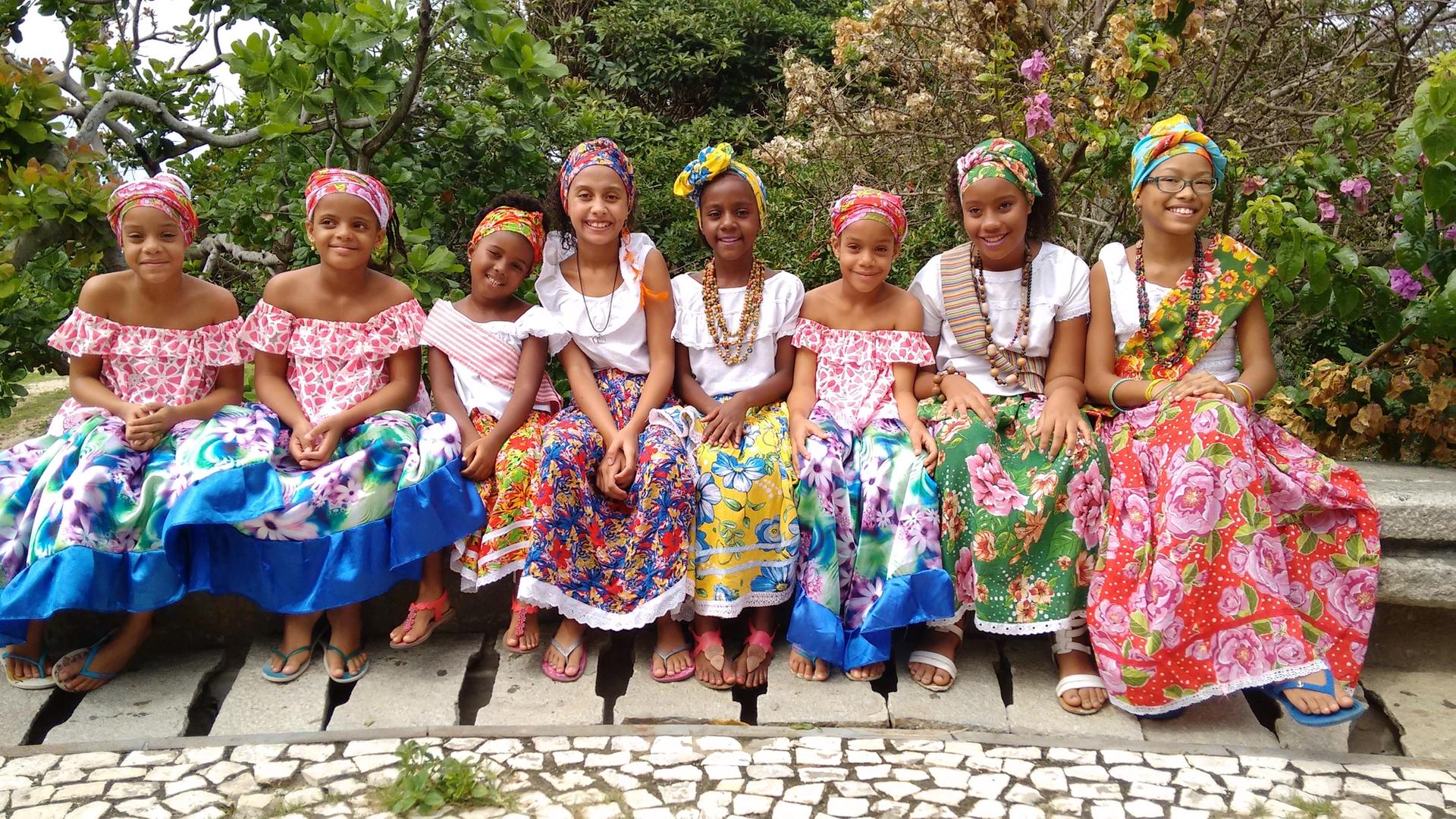 Tradição que atravessa gerações. Foto: Acervo da Associação Cultural As Ganhadeiras de Itapuã