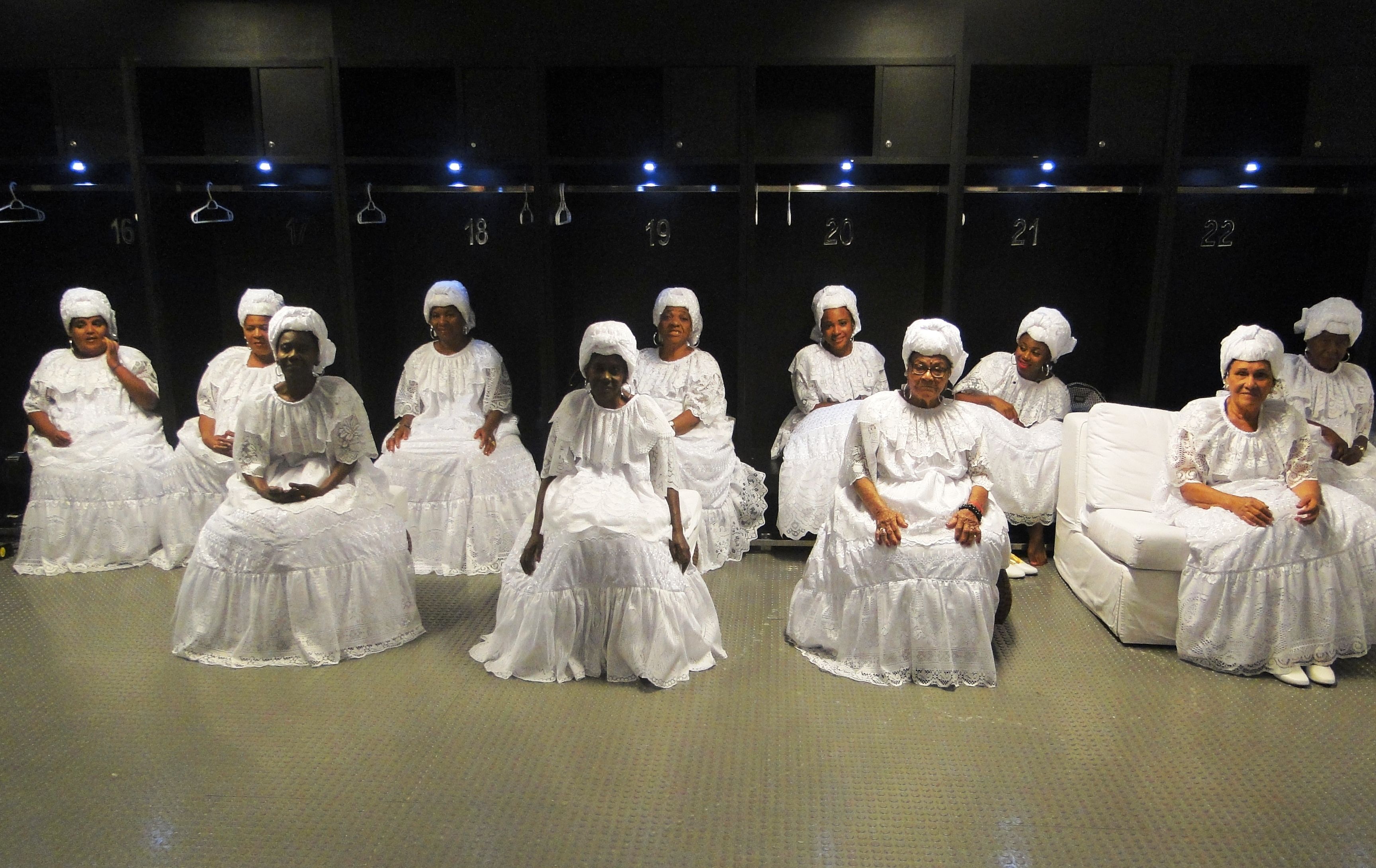 Bastidores da abertura das Olímpiadas 2016 (Rio de Janeiro)