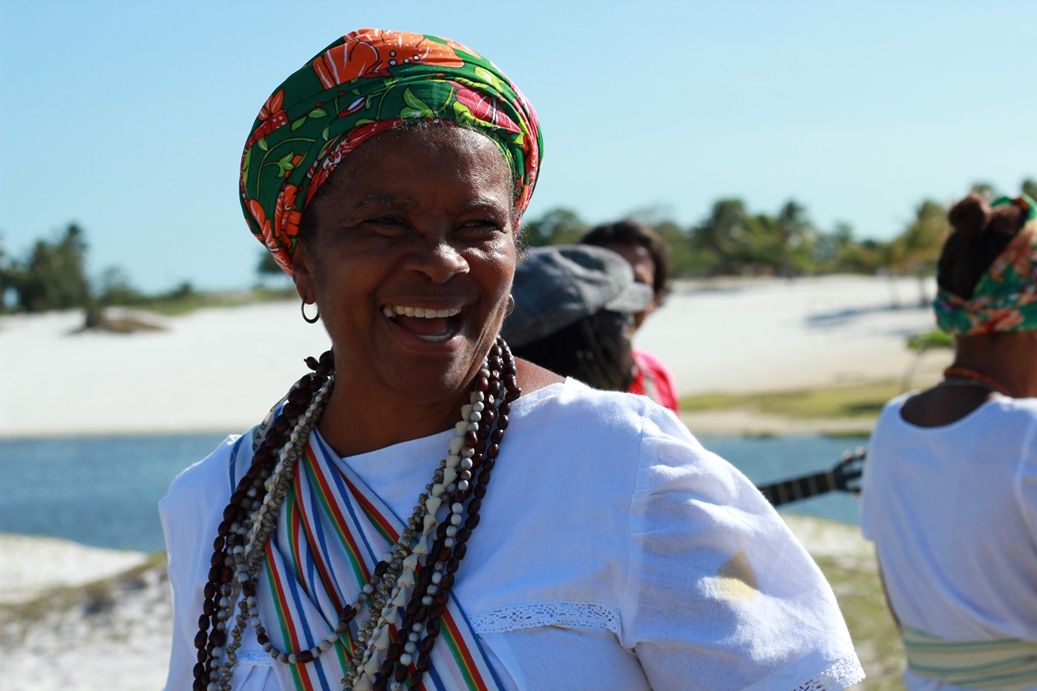Maria de Xindó. Foto: Acervo da Associação Cultural As Ganhadeiras de Itapuã