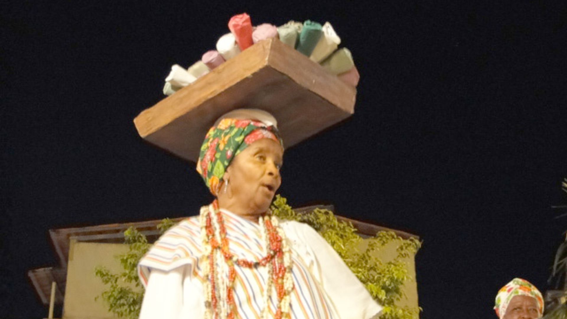 Primeiras apresentações em Itapuã. Foto: Acervo da Associação Cultural As Ganhadeiras de Itapuã