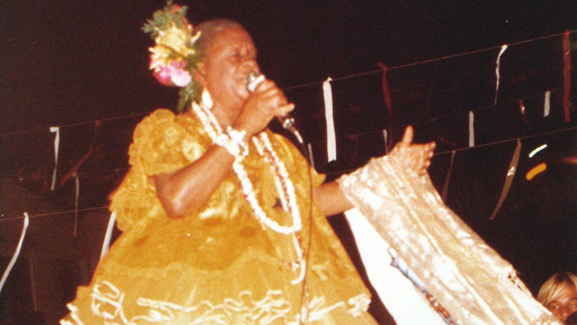 Dona Francisquinha. Foto: Acervo da Associação Cultural As Ganhadeiras de Itapuã