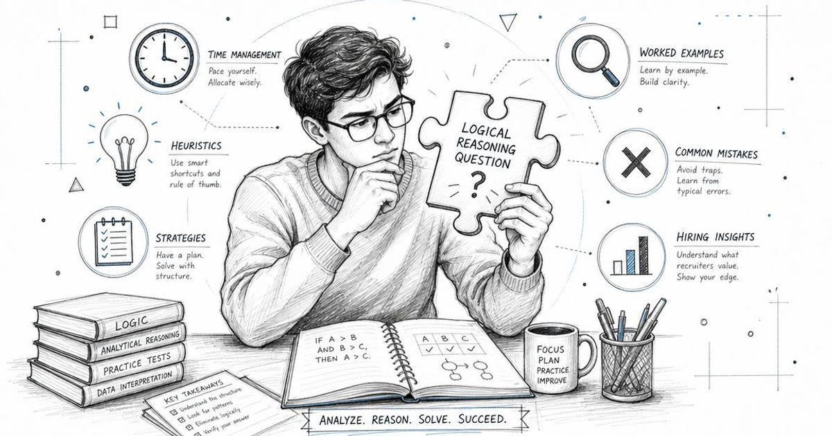 8 Actionable Logical Reasoning Test Tips for 2026