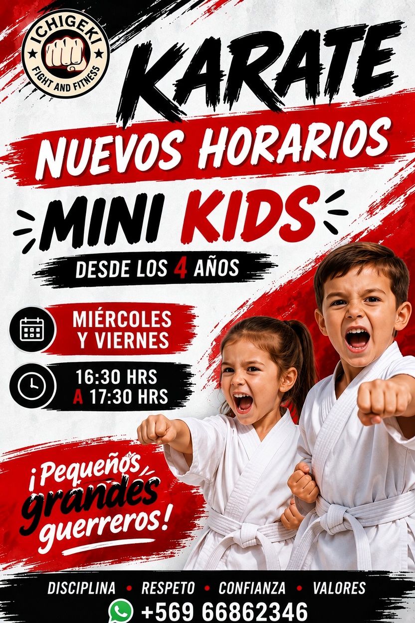 Clases de karate para niños