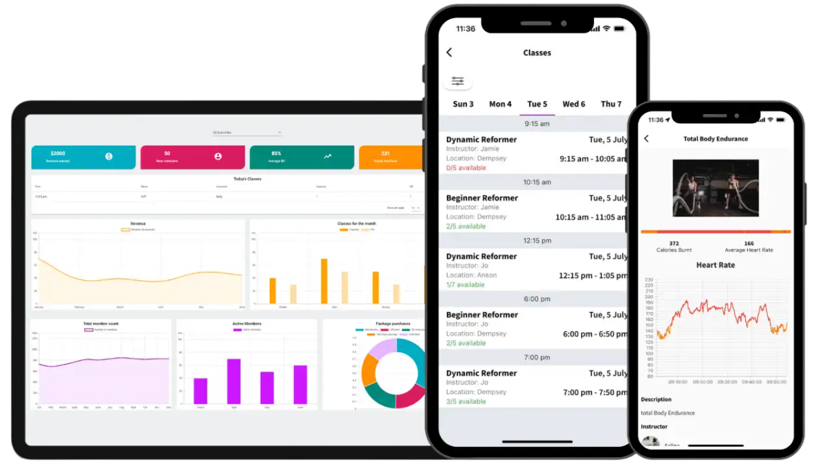 Vibefam scheduling and booking interface