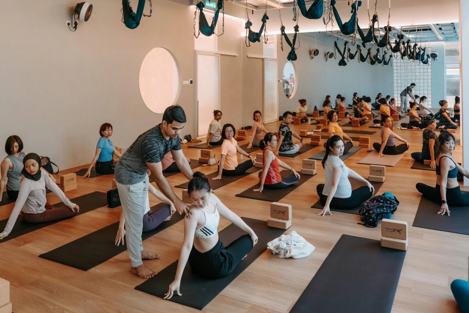 Jal Yoga heated yoga class in Singapore