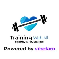 Training with Mi logo