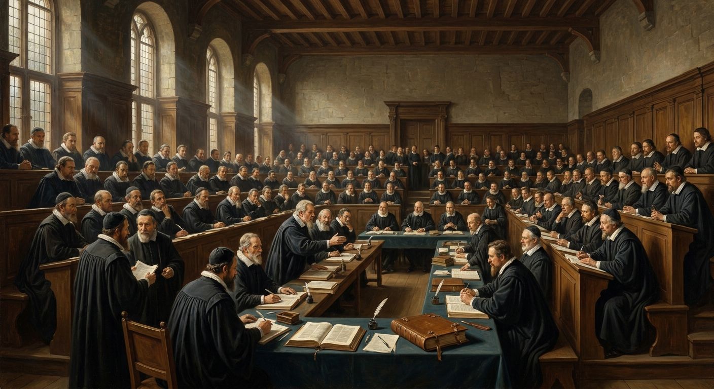A counsel discussing the Canons of Dort