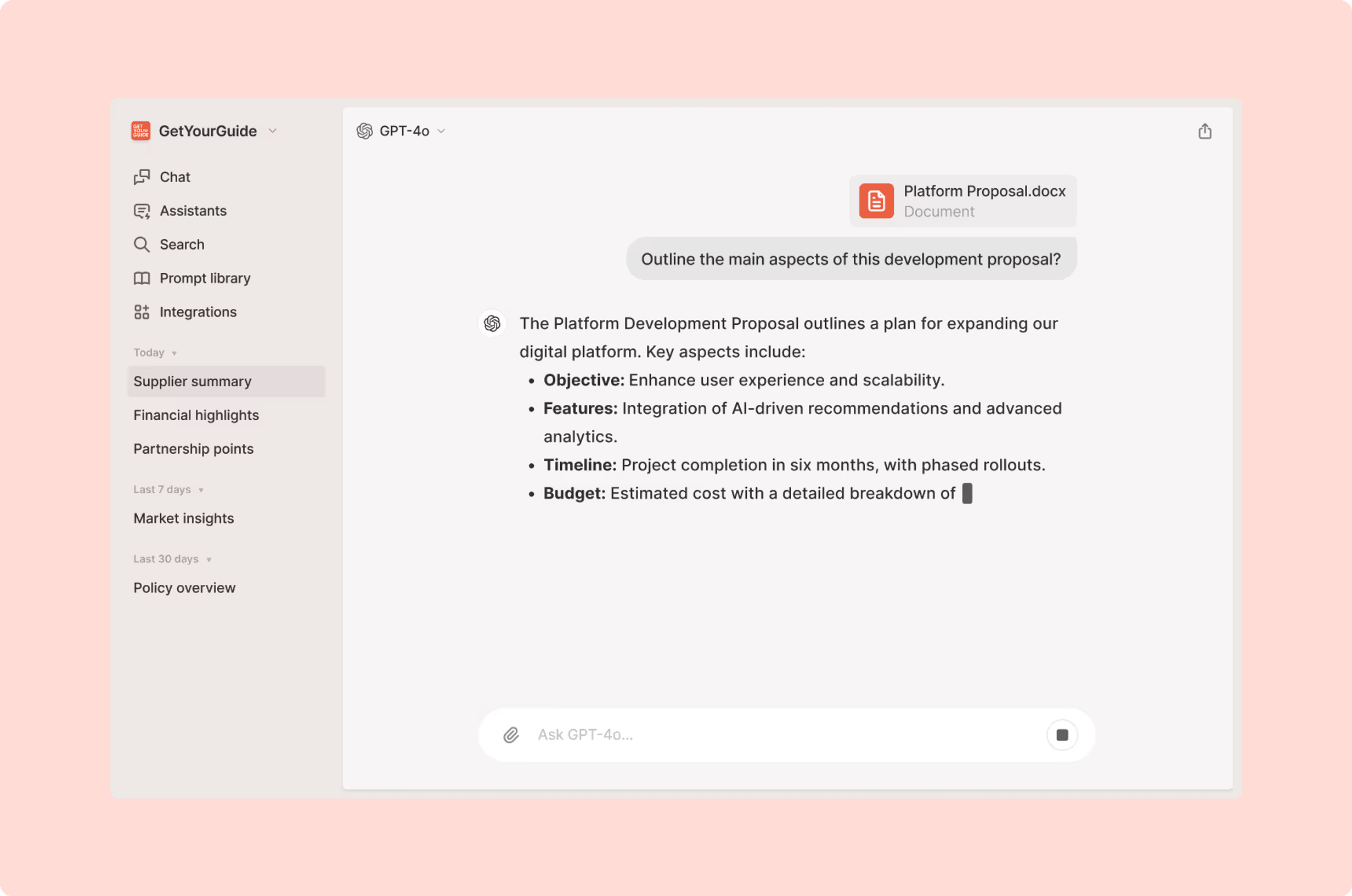GetYourGuide Visual