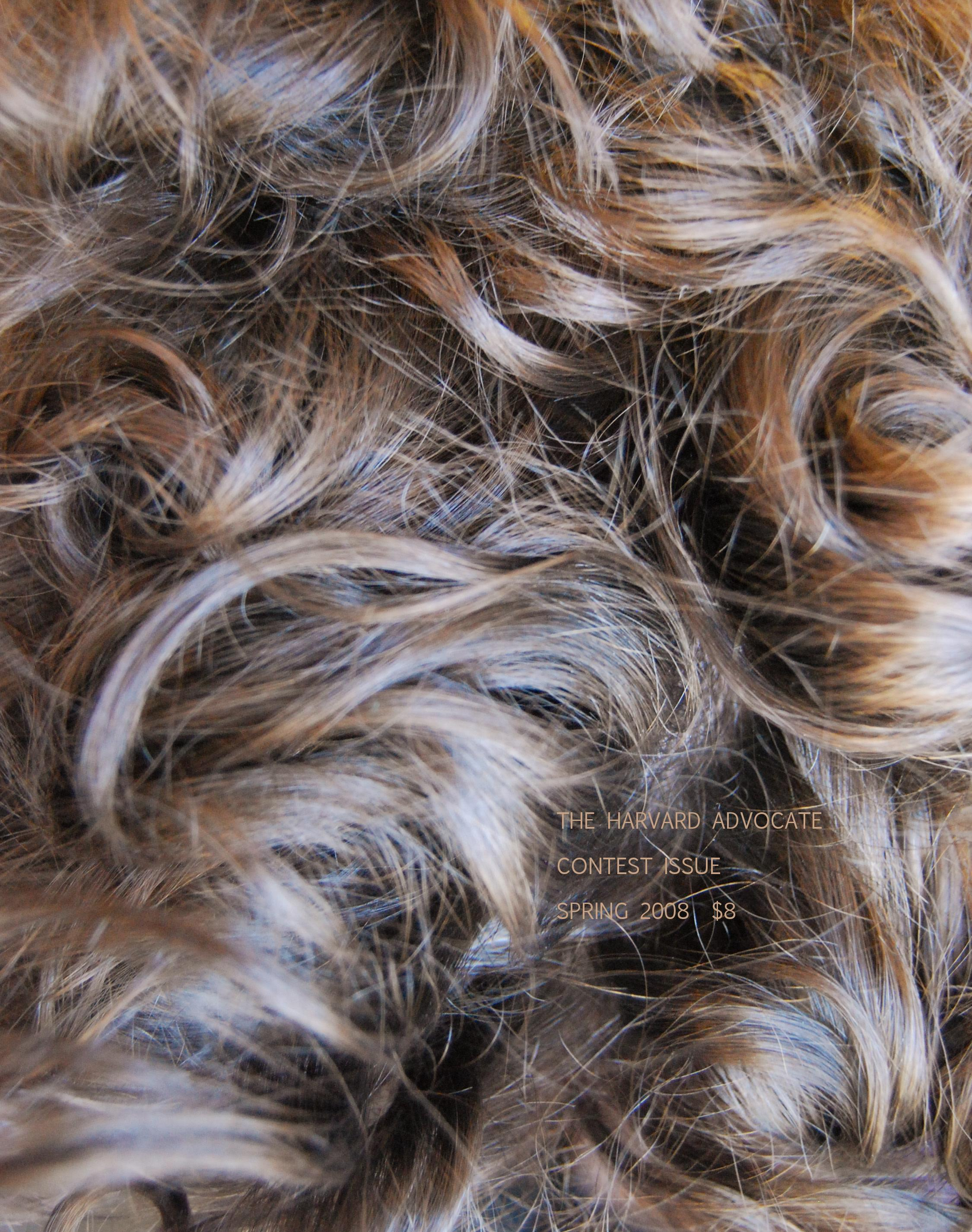 Cover of Spring 2008 Issue