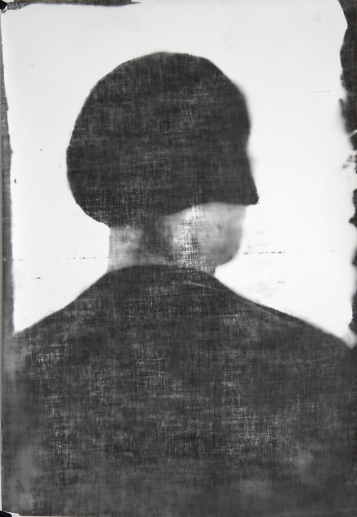 Artwork: Back of a Head (Asta Nielsen) #3
