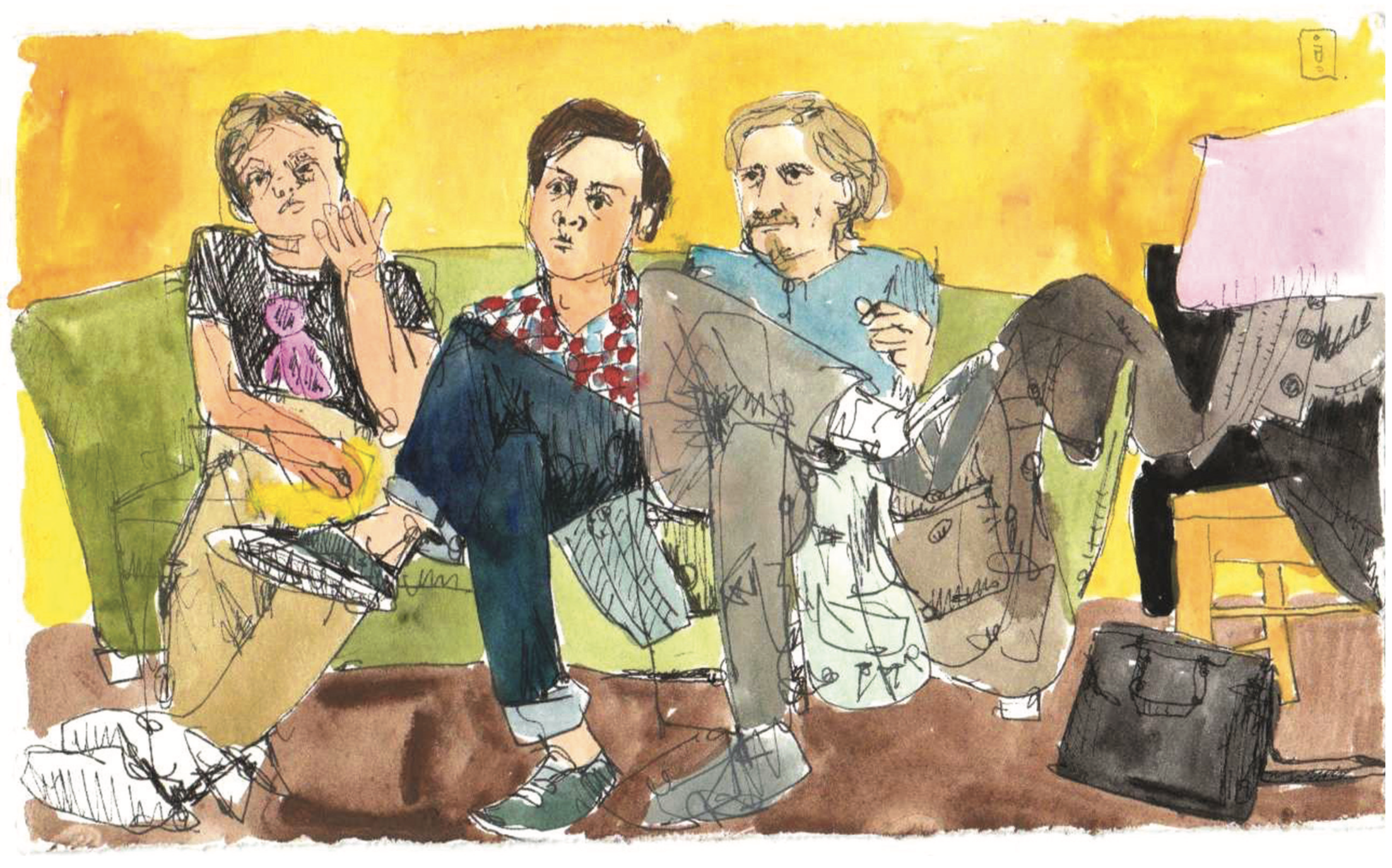 Artwork: Travis, Evan, and CJ