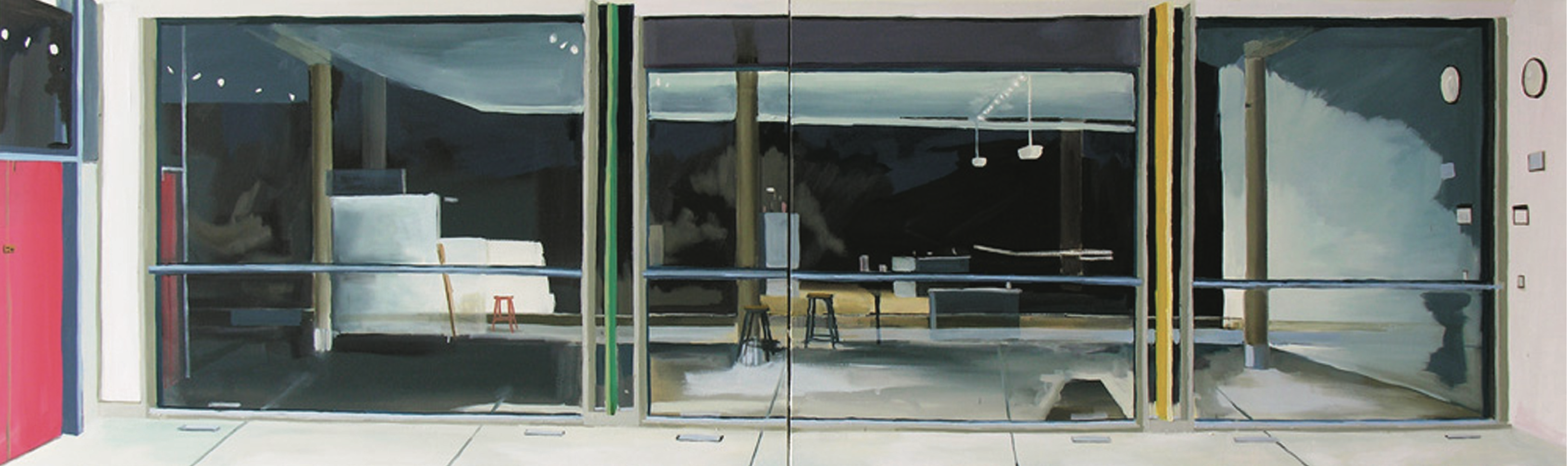 Artwork: Carpenter Center, Fifth Floor; Night