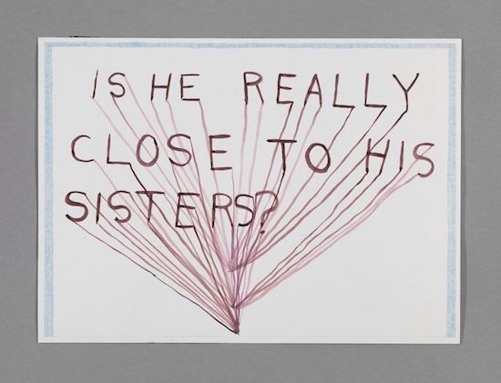 Artwork: is he etc., 2009