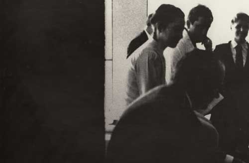 Artwork: Design studio with Farkas Molnar and Pal Ligeti, Technical University Budapest, 1928