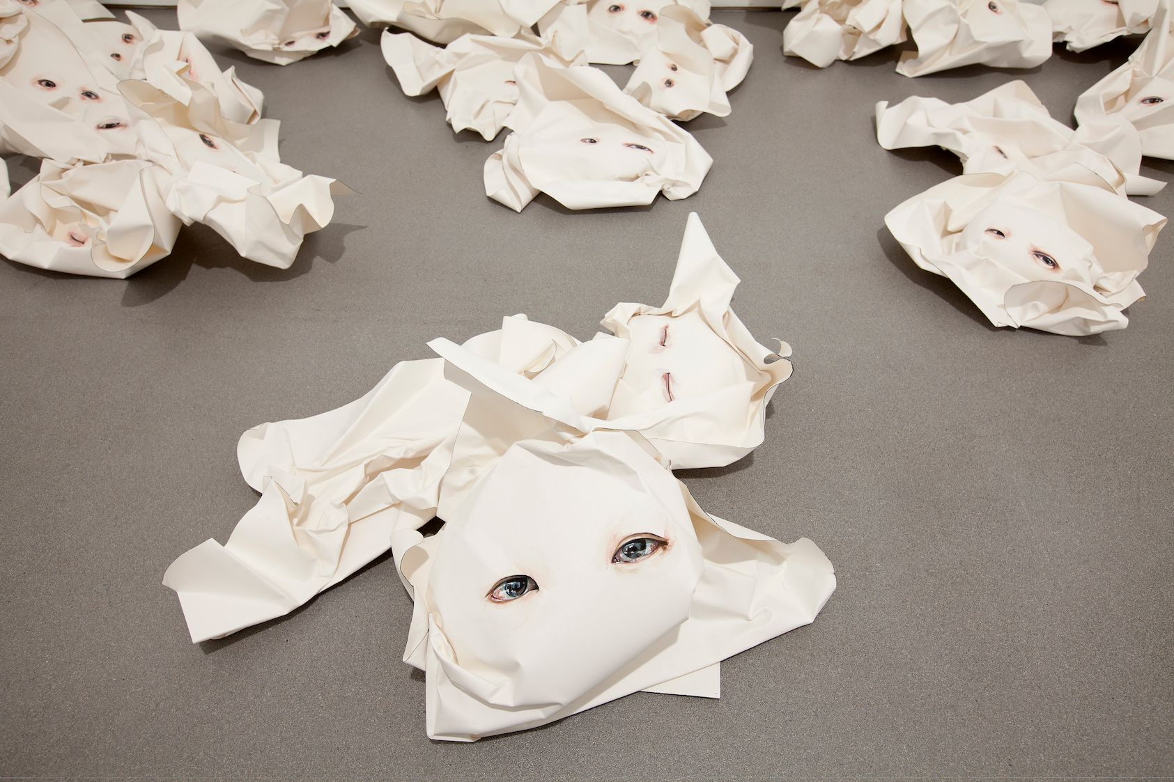 Artwork: gookeyes (portraits of anxiety I)