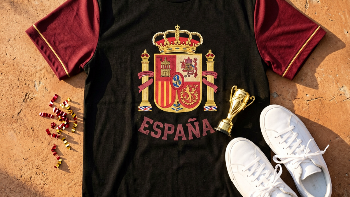 Spain Just Won the 2026 World Cup Final and La Roja's Soccer Jersey Graphic Tee Is Summer's Loudest Drop