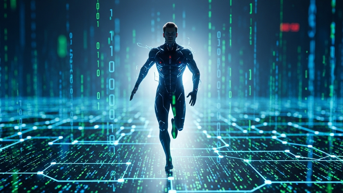 How long was the streaker on the field before being apprehended?