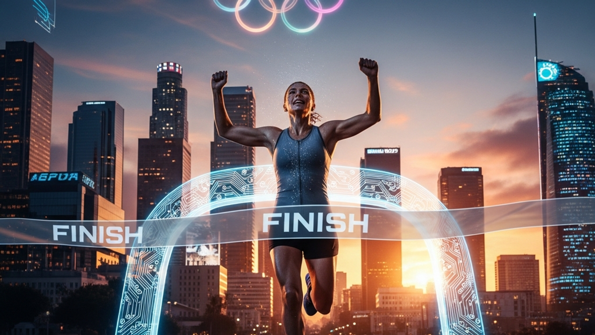 What's the latest official news or major update about the Los Angeles 2028 Olympic Games?