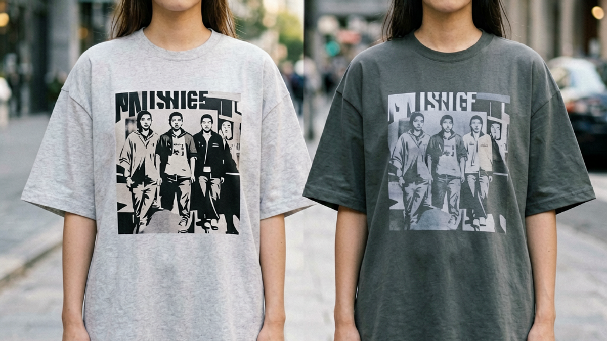 Oversized Tee vs Regular Fit Tee: Which Silhouette Suits You?