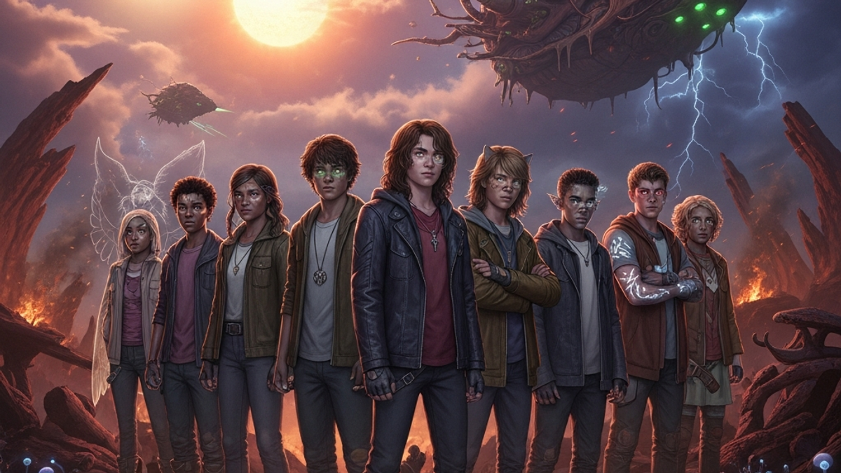 Who are the main characters in the Animorphs story?