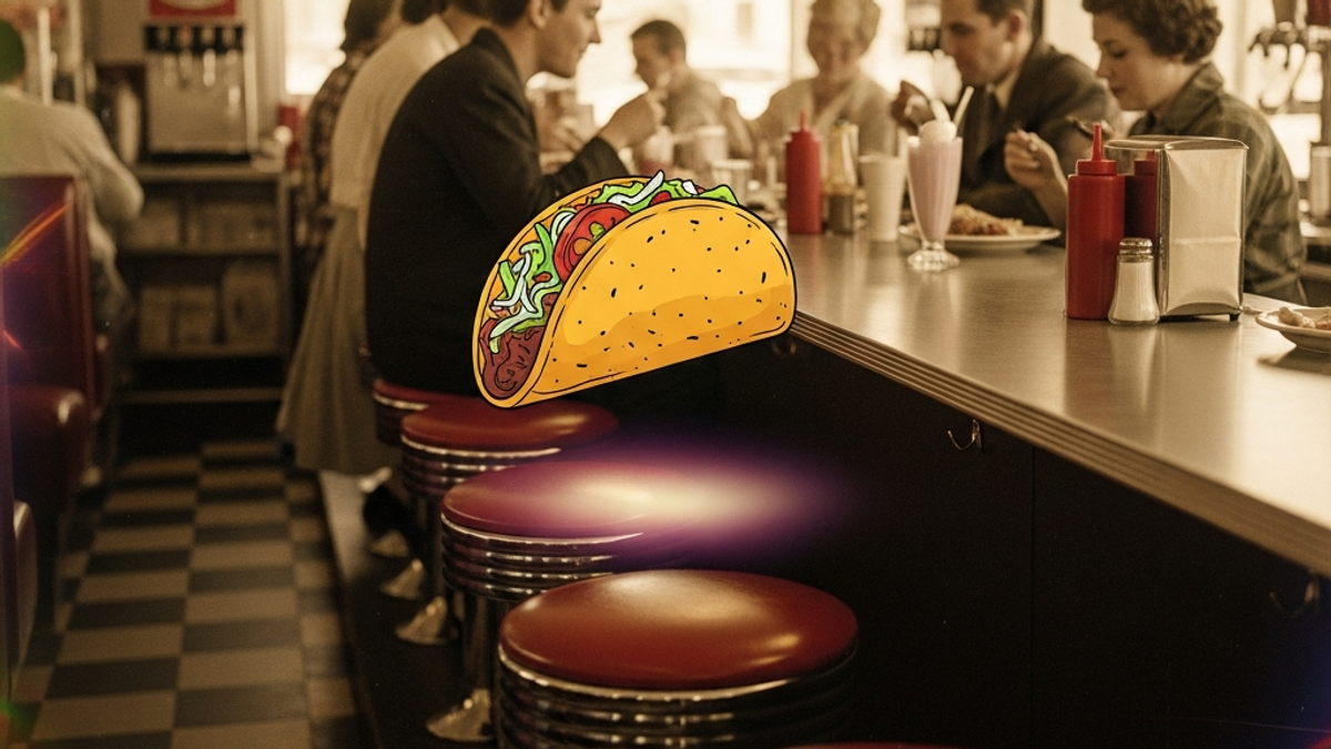 Who first used or popularized the phrase "trump taco"?
