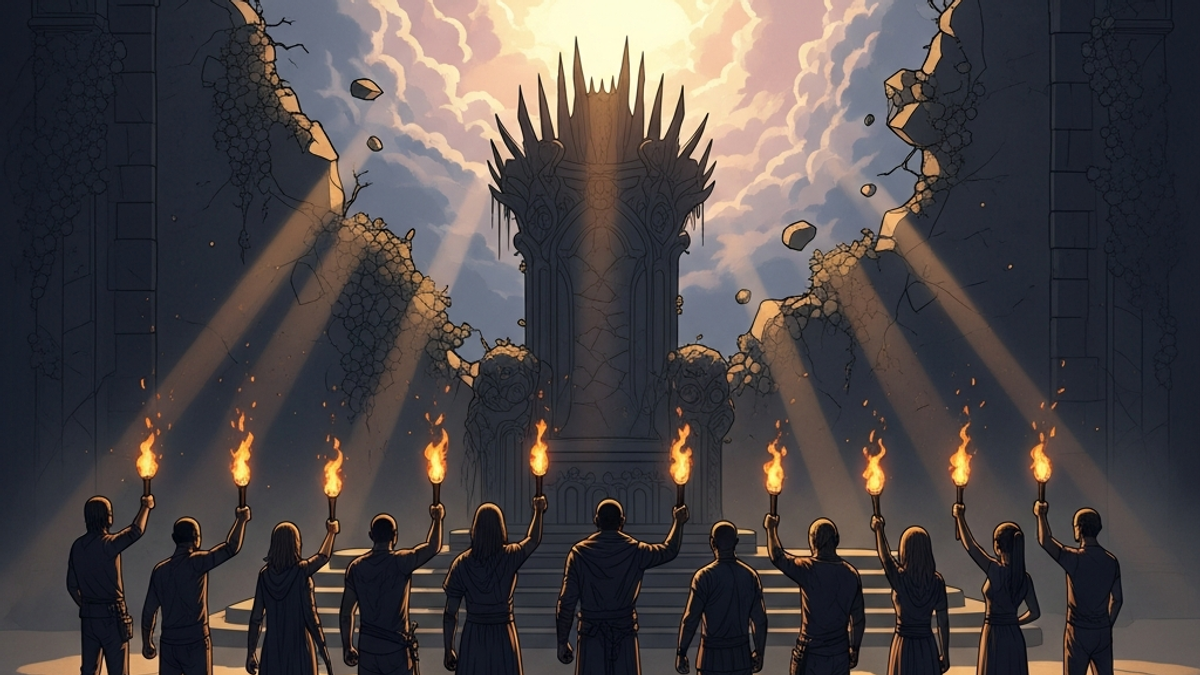 What are the historical precedents or inspirations for a "no kings" sentiment in protest movements?