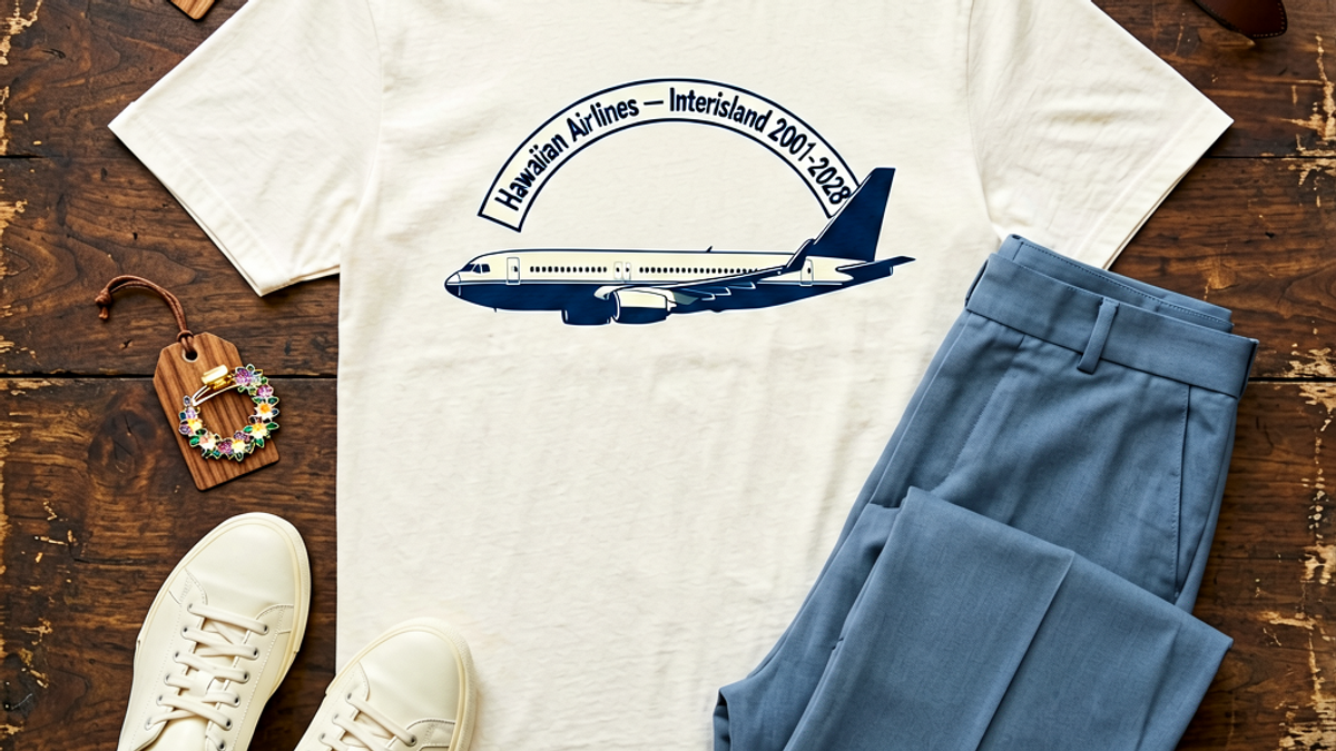 Alaska Airlines Just Picked the Boeing 737-800 to Replace Hawaiian's Interisland Boeing 717s and a Hawaiian Airlines Heritage Graphic Tee Drop Is Now the Sleeper Aviation-Streetwear Moment of Back-Half 2026