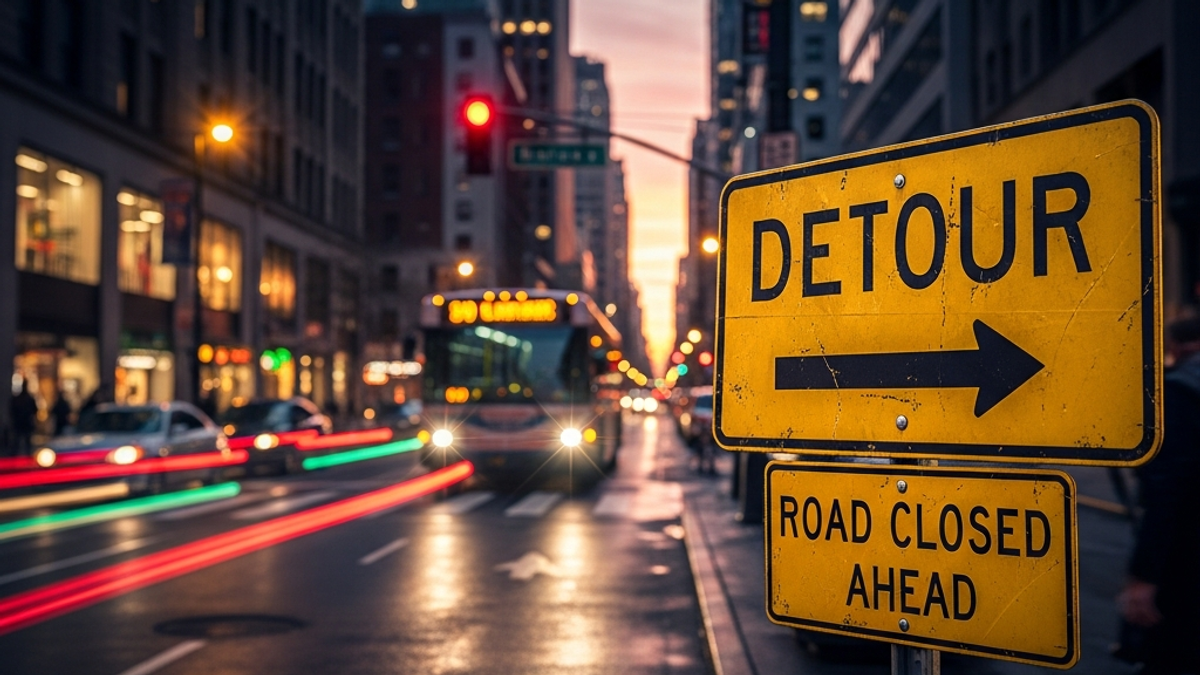 How will the "no kings protest" affect local traffic and public transport routes in my area?