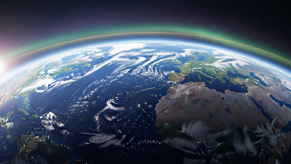 Are there any specific features or continents visible in the Artemis II Earth photos?