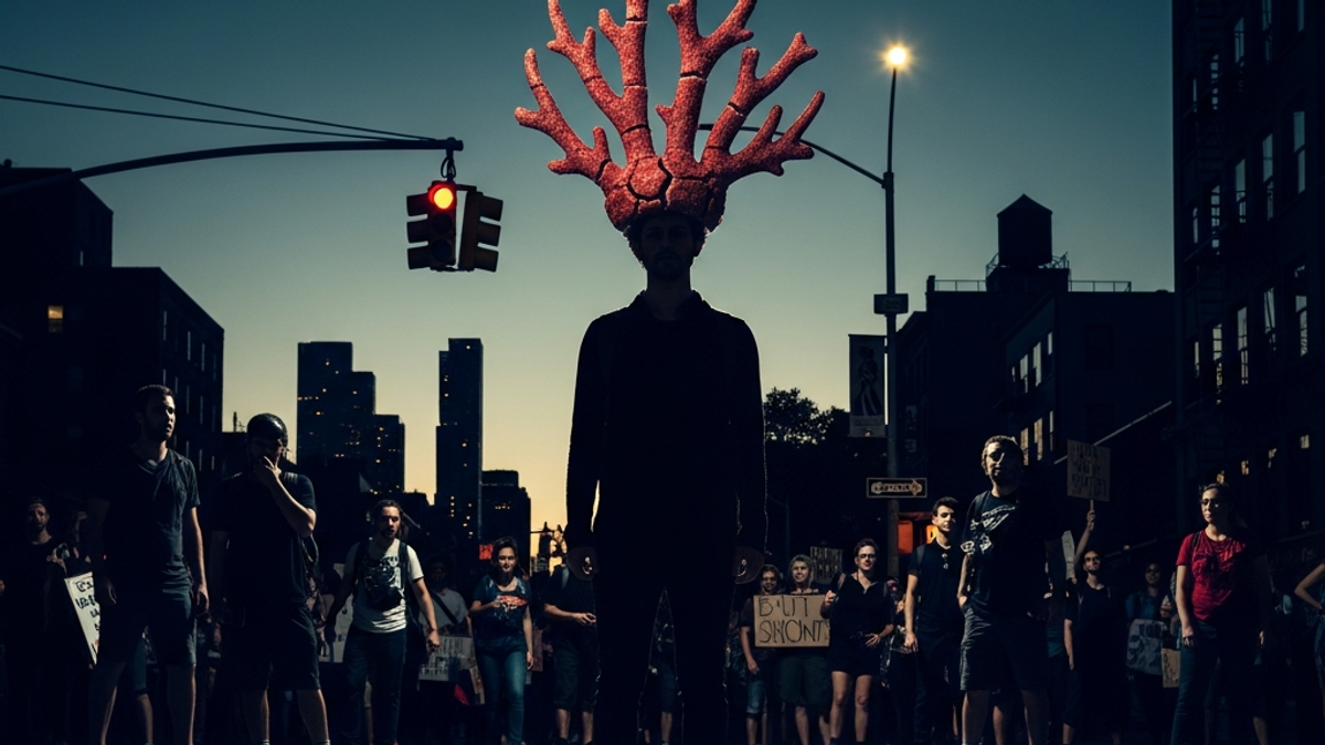 When did the "no kings protest" in NYC start?