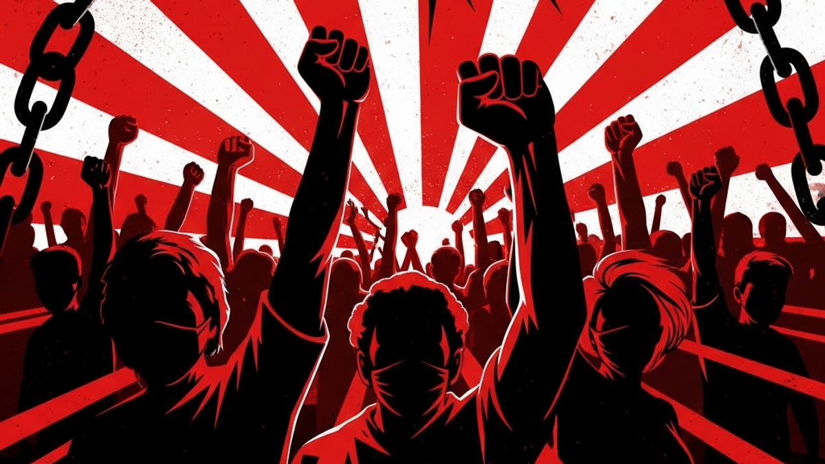 Where did the phrase "no kings" originate in a protest context?