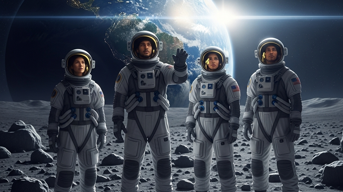 Who are the astronauts selected for the Artemis II mission to the Moon?