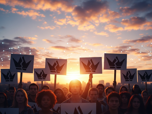 Why is the "no kings protest" gaining attention or trending now?