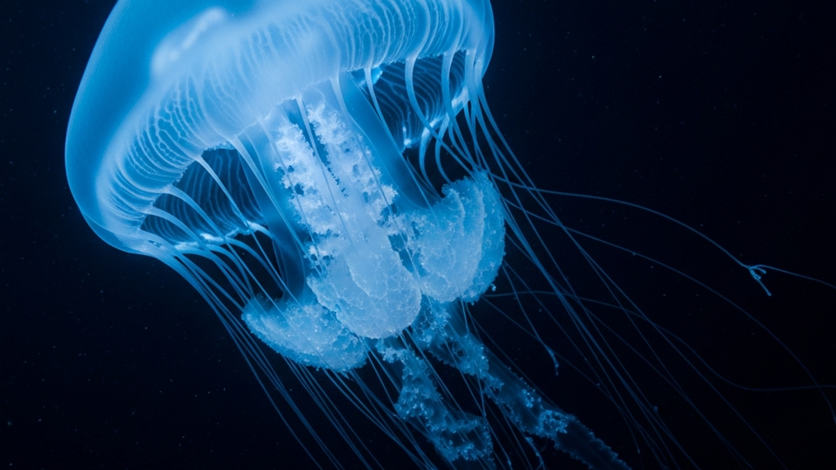 Why is the giant phantom jellyfish trending right now?