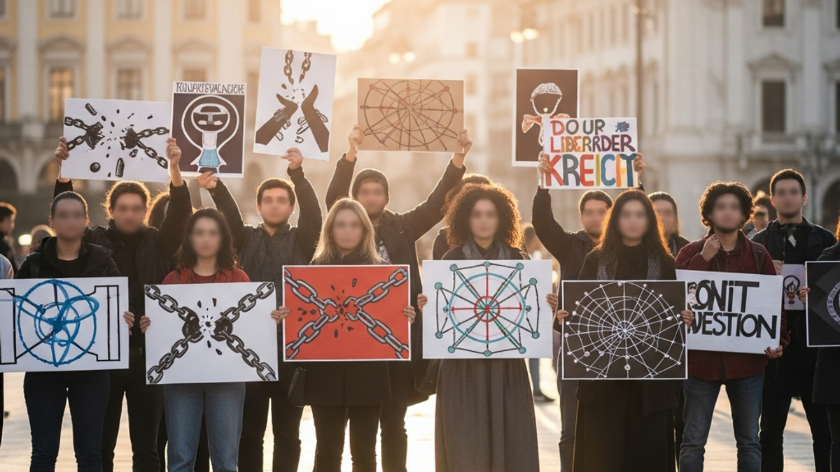 What methods or tactics are commonly used in "no kings protests"?