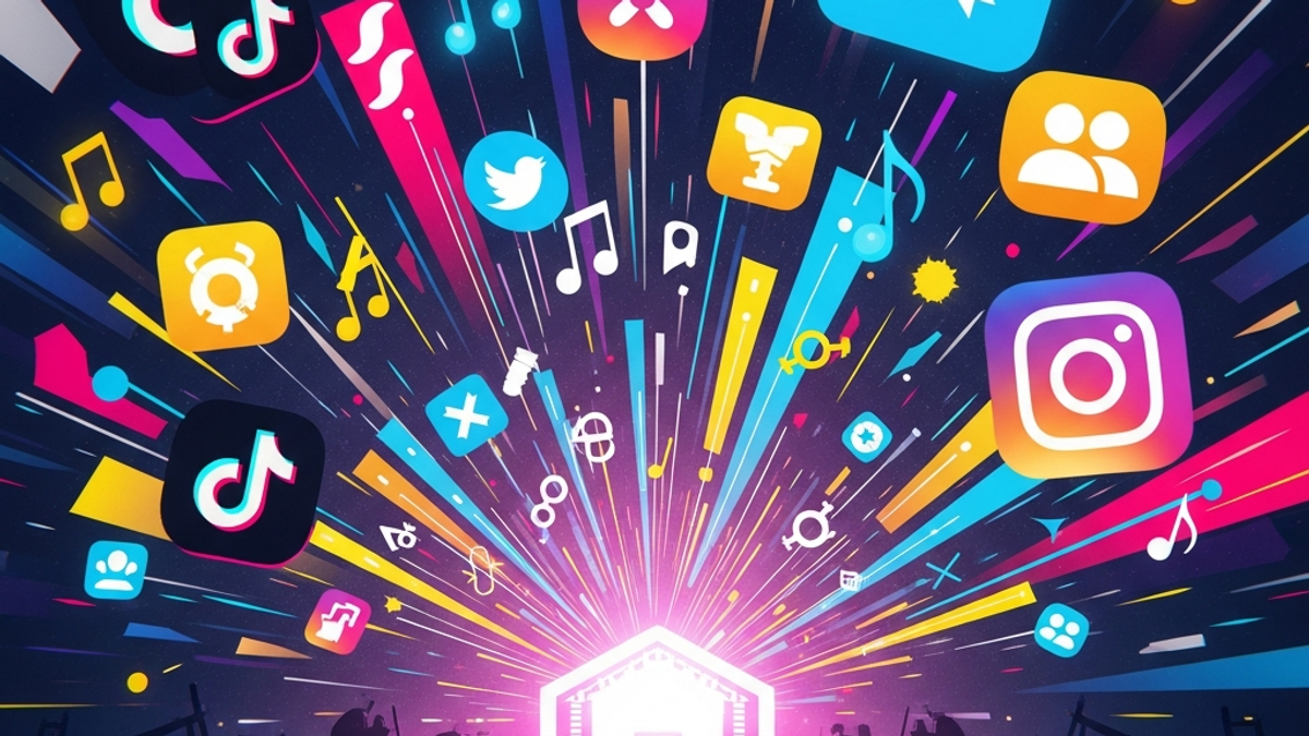 What social media platforms are buzzing the most about the `coachella2026lineup` trend?