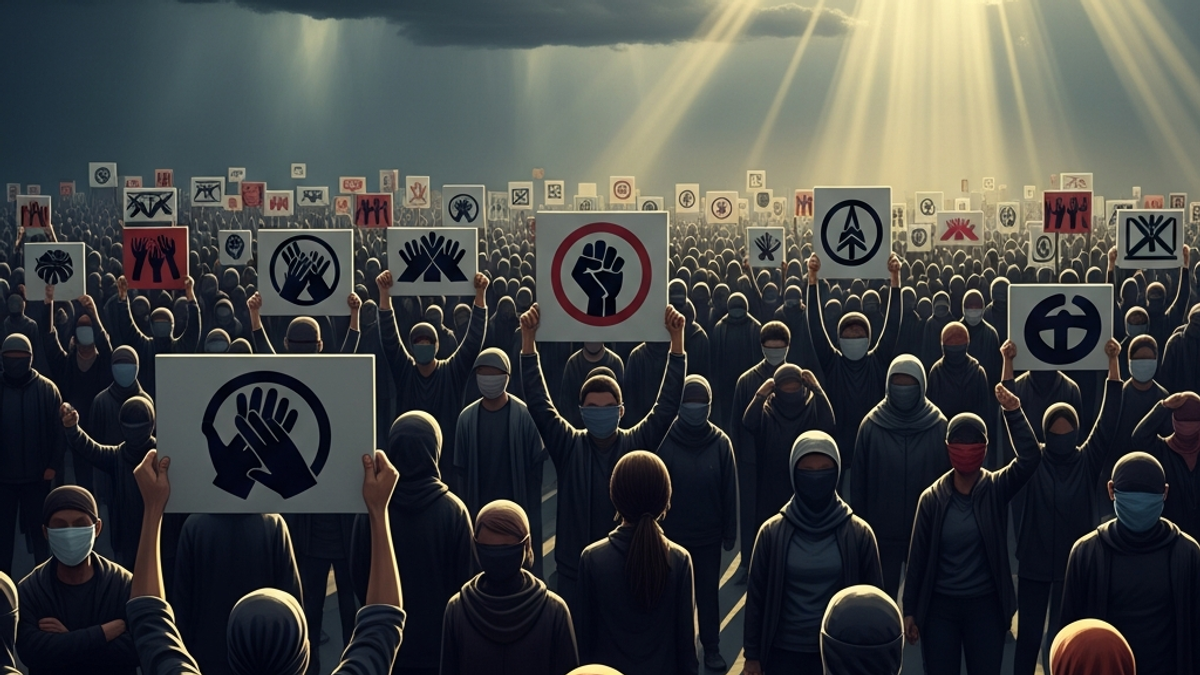 Who are the main groups or individuals organizing the "no kings protest"?