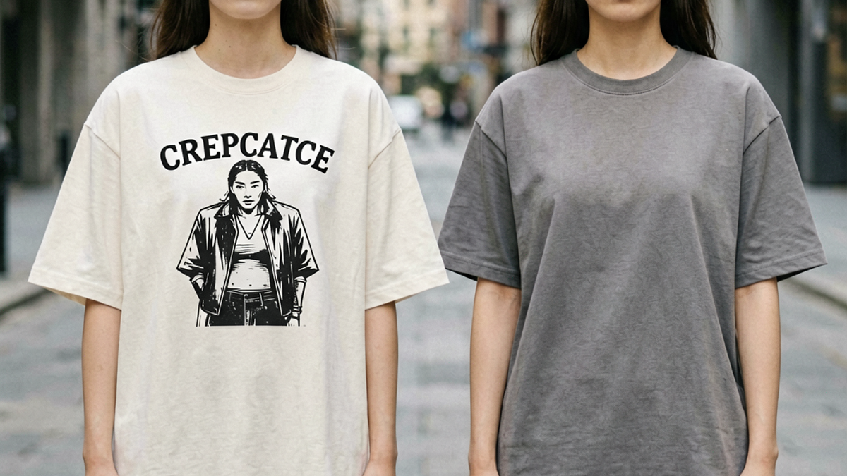 Oversized Tee vs Regular Fit Tee: Which Silhouette Suits You?