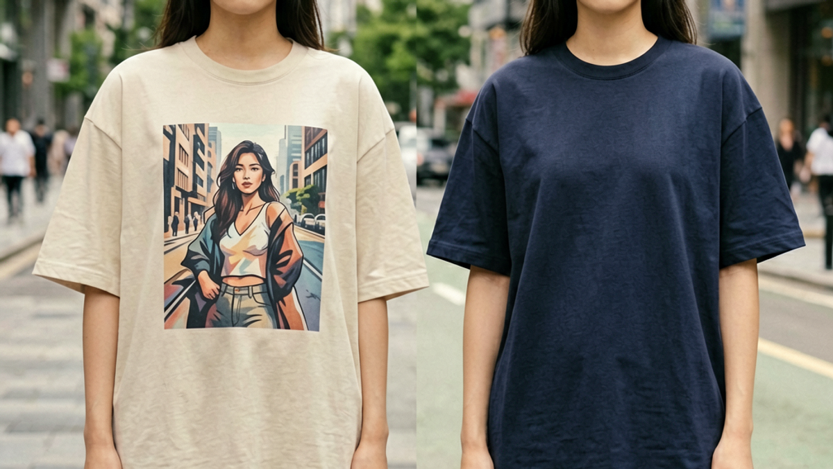 Oversized Tee vs Regular Fit Tee: Which Silhouette Suits You?