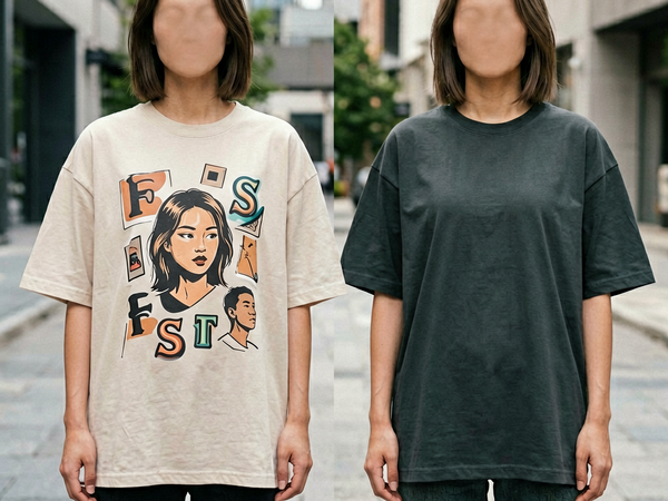 Oversized Tee vs Regular Fit Tee: Which Silhouette Suits You?
