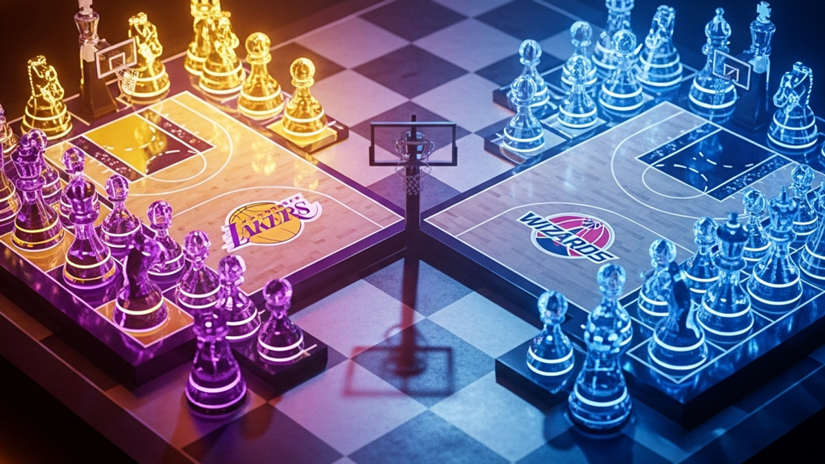 How does the outcome of the Lakers vs Wizards game affect their playoff standings?