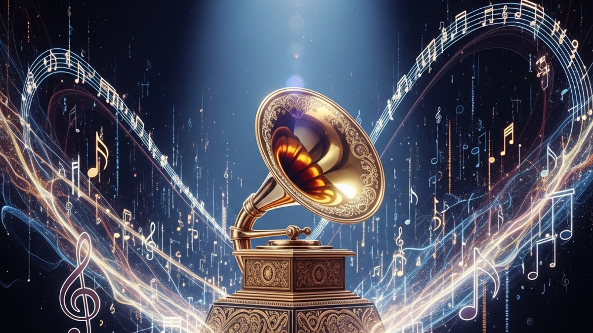 How does the Recording Academy select nominees and ultimately the winners for the Grammy Awards?