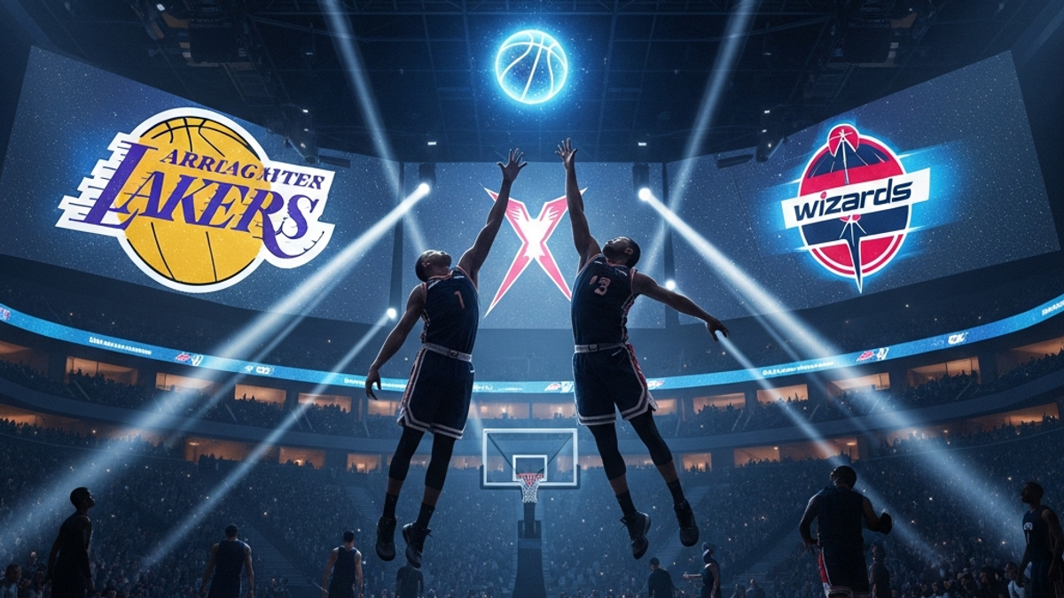 What were the key highlights from the most recent Lakers vs Wizards matchup?
