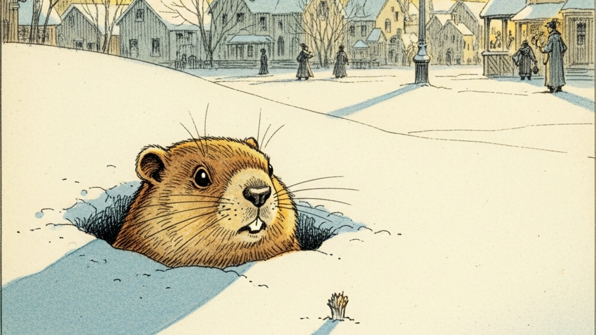 What is the history behind the Groundhog Day tradition?