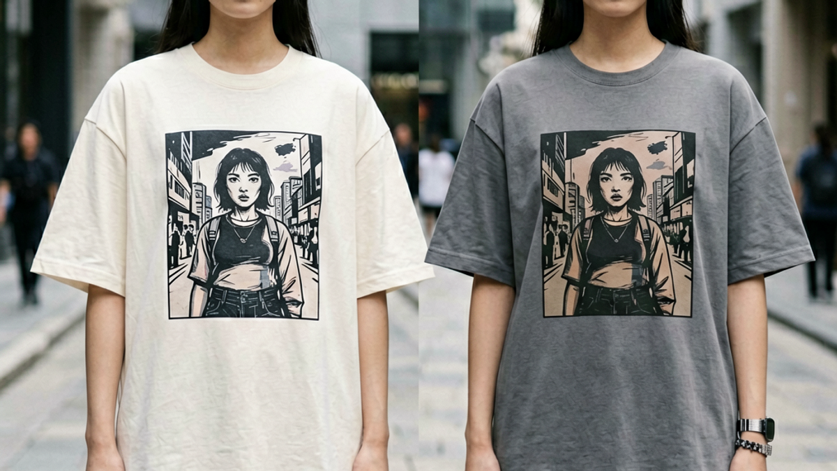 Oversized Tee vs Regular Fit Tee: Which Silhouette Suits You?