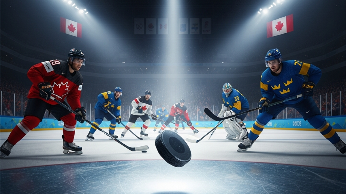 Who are the top contenders for the men's ice hockey gold medal at the 2026 Winter Olympics?